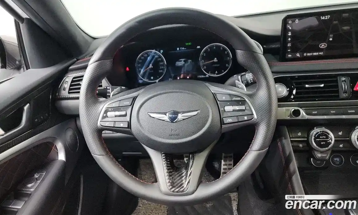 Genesis G70 2021 3.3 Автомат в Москве № 856059, фото 13