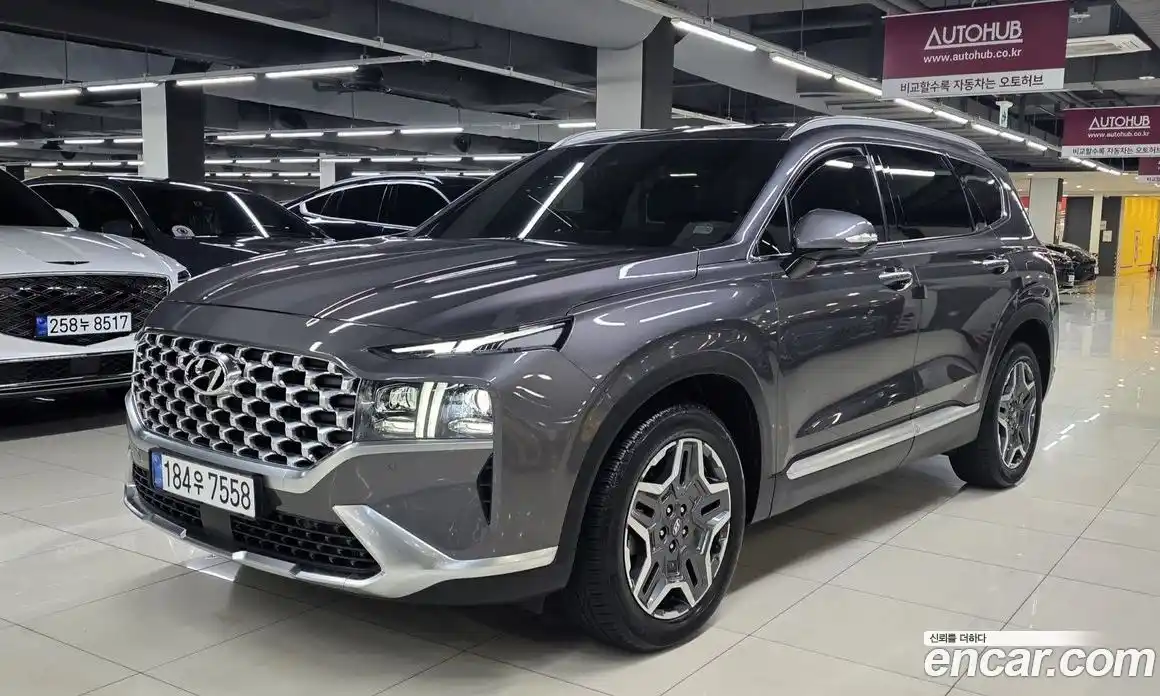 Hyundai Santa Fe 2021 1.6 гидро в Москве № 854719, фото 3