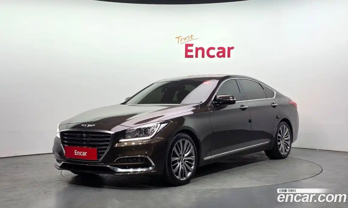 Genesis G80 2016 3.3 Автомат в Москве № 931316, фото 1