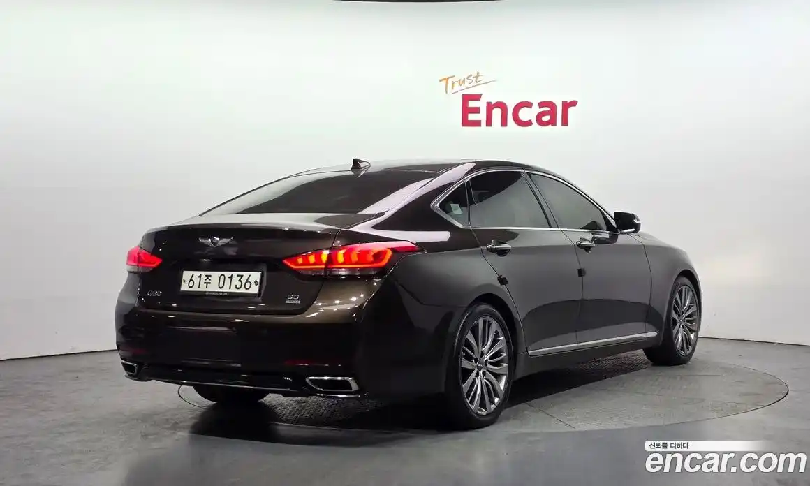 Genesis G80 2016 3.3 Автомат в Москве № 931316, фото 2