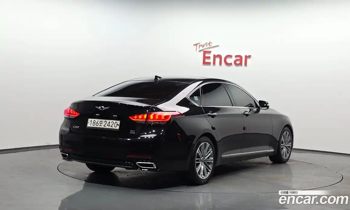 Genesis G80 2018 3.3 Автомат в Москве № 930924, фото 1