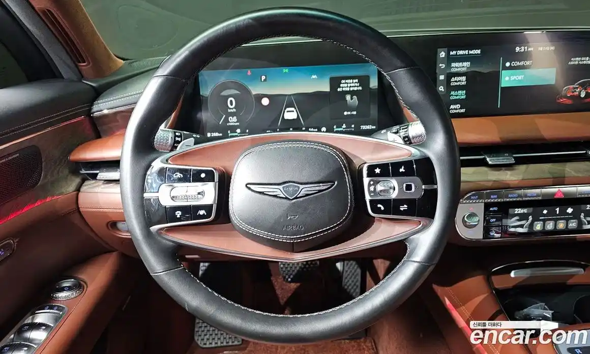 Genesis G90 2022 3.5 гидро, фото 14