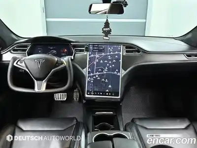Tesla Model S 2017 гидро в Москве № 1014356, миниатюра 7