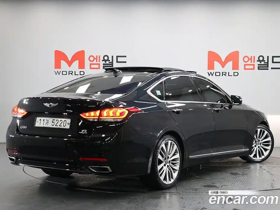 Genesis G80 2017 3.3 Автомат в Москве № 973108, фото 4