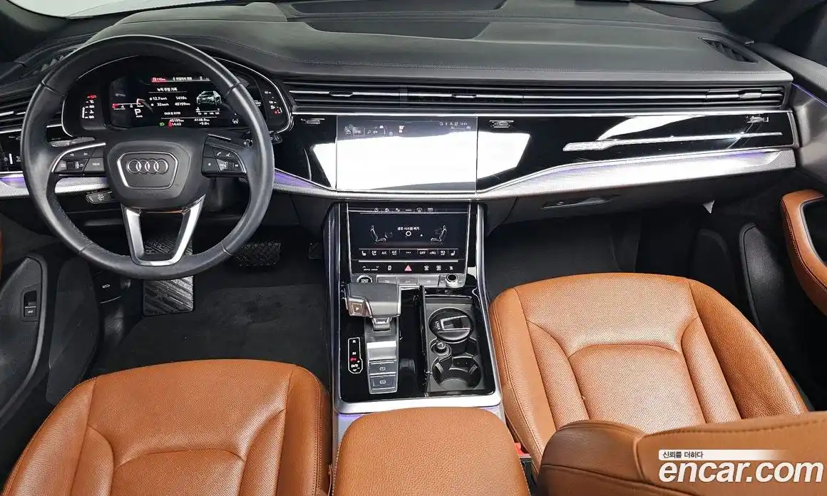 Audi Q8 2021 3.0 гидро в Москве № 196307, фото 7