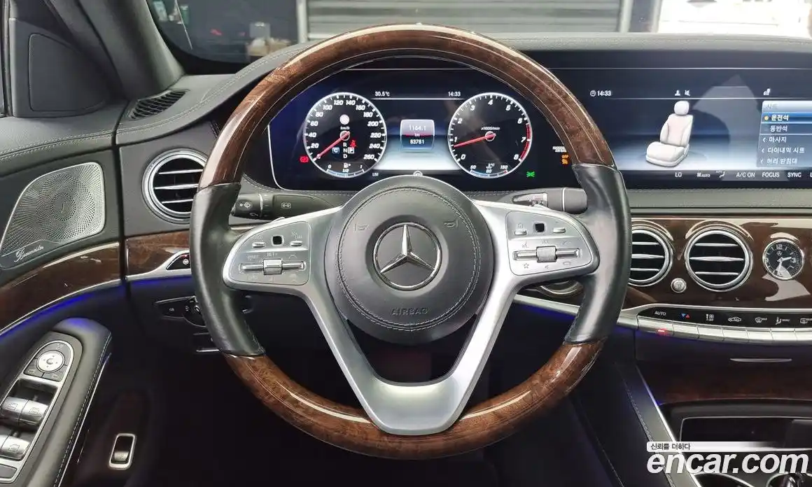 Mercedes-Benz S-Class 2019 4.0 гидро в Москве № 195164, фото 13