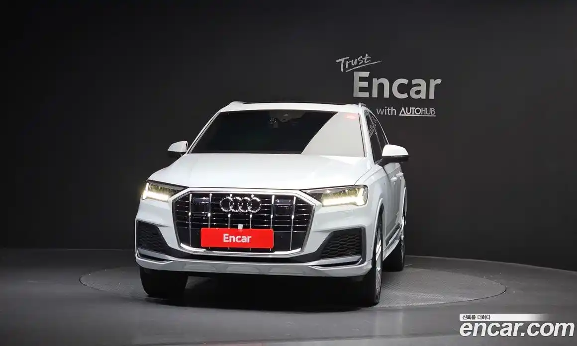 Audi Q7 2021 3.0 гидро в Москве № 970449, фото 3