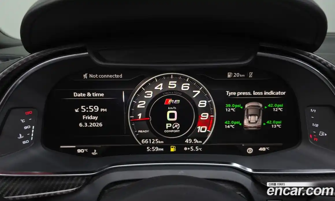 Audi R8 2017 5.2 гидро в Москве № 414233, фото 8