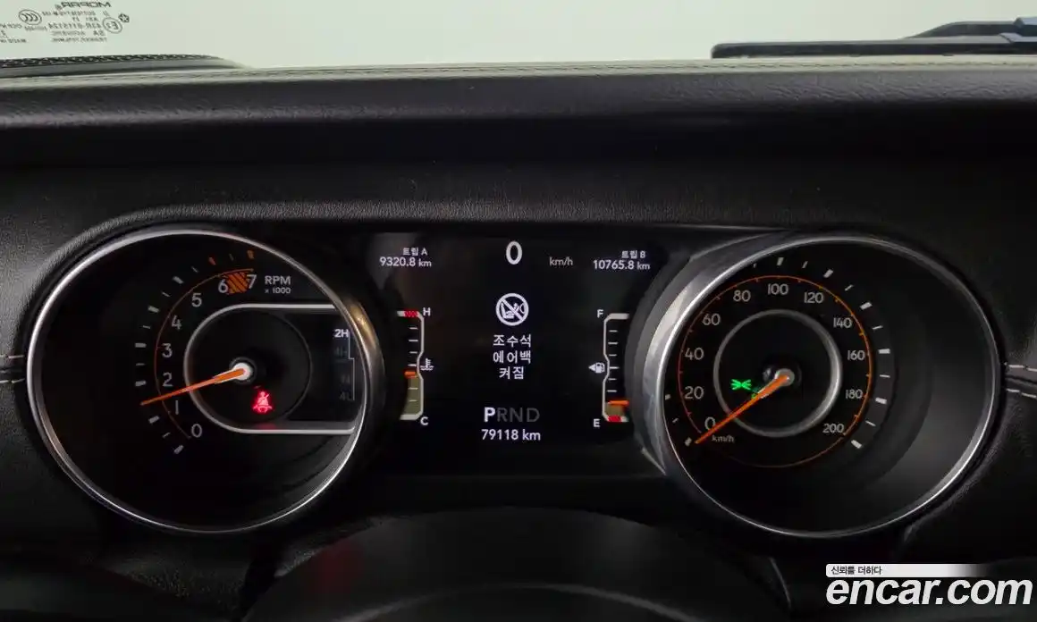 Jeep Wrangler 2018 2.0 гидро в Москве № 609592, фото 8