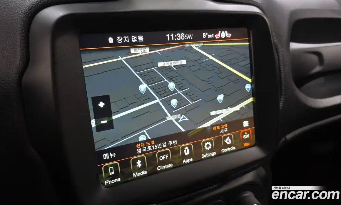 Jeep Renegade 2019 2.4 гидро в Москве № 725316, фото 14