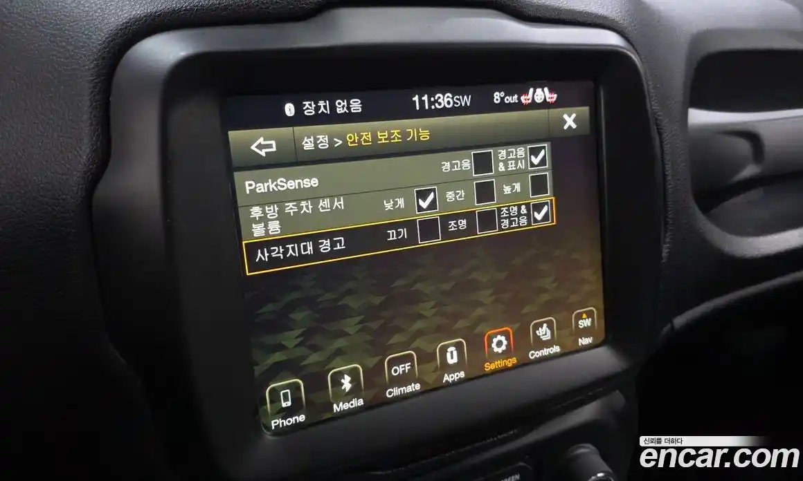 Jeep Renegade 2019 2.4 гидро в Москве № 725316, фото 16