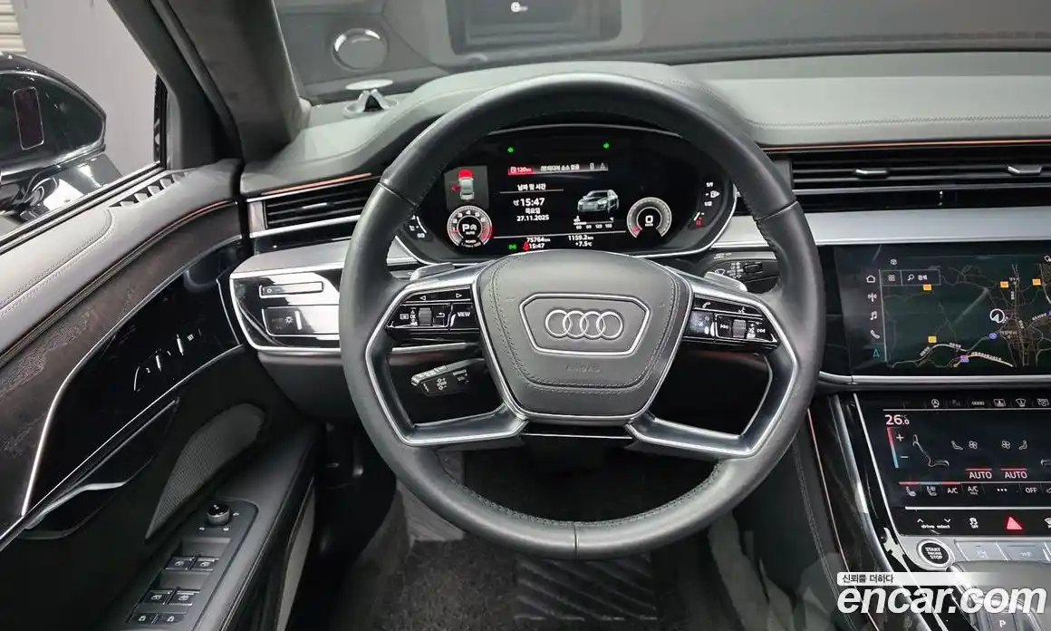 Audi A8 2021 4.0 гидро в Москве № 212405, фото 13