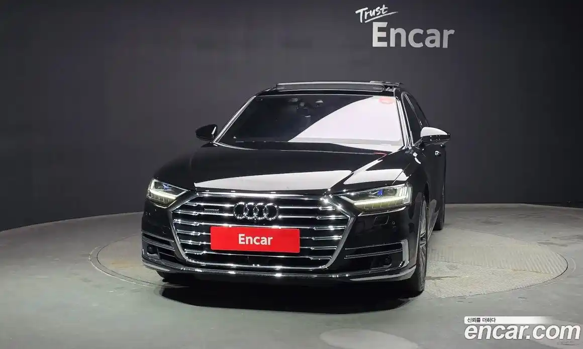 Audi A8 2021 4.0 гидро в Москве № 212405, фото 3