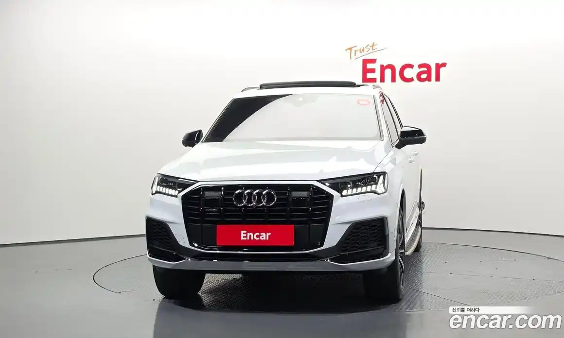 Audi Q7 2021 3.0 гидро в Москве № 293097, фото 3