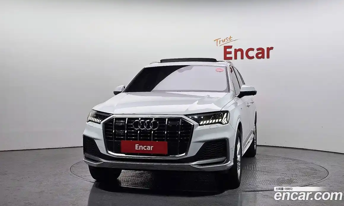 Audi Q7 2021 3.0 гидро в Москве № 162395, фото 3
