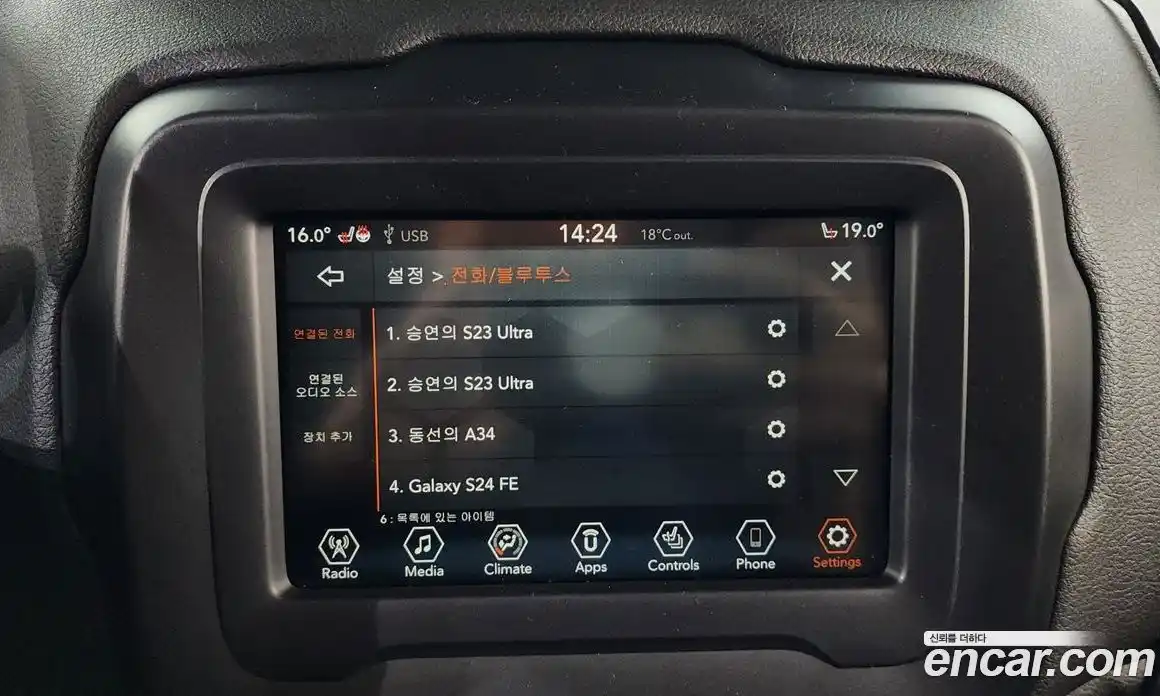 Jeep Renegade 2018 2.4 гидро в Москве № 862822, фото 16