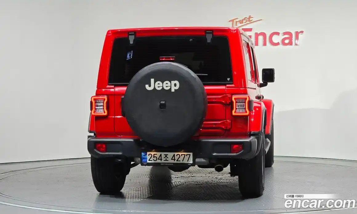 Jeep Wrangler 2021 2.0 гидро в Москве № 169567, фото 4