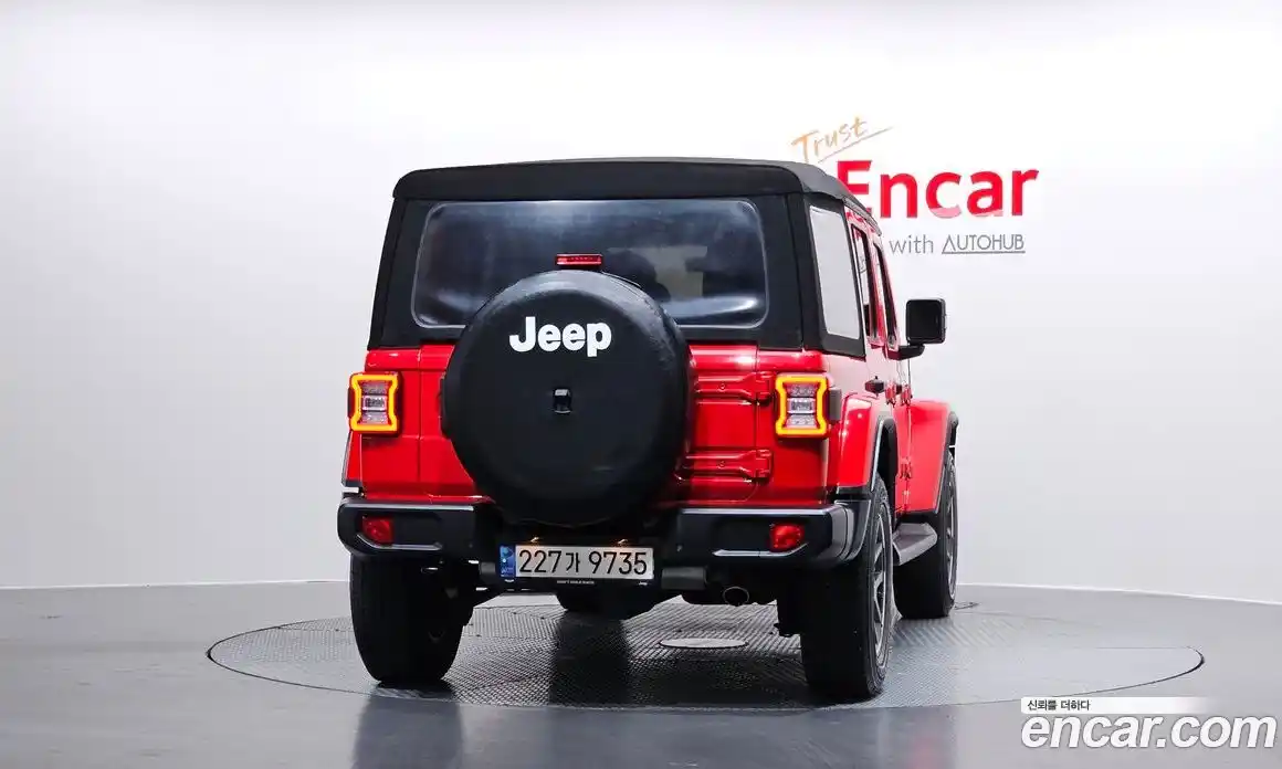Jeep Wrangler 2021 2.0 гидро в Москве № 169605, фото 4