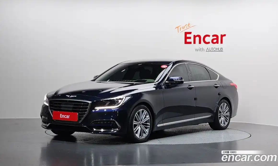 Genesis G80 2019 3.3 Автомат в Москве № 973165, фото 1