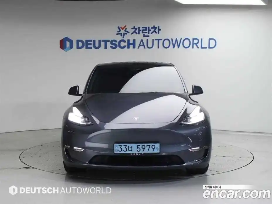 Tesla Model Y 2022 гидро в Москве № 214583, фото 3