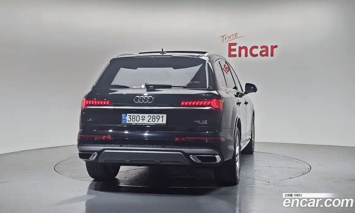 Audi Q7 2021 3.0 гидро в Москве № 312032, фото 4