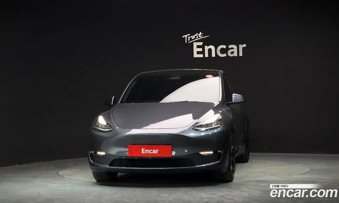 Tesla Model Y 2021 0.2 гидро в Москве № 825597, фото 3