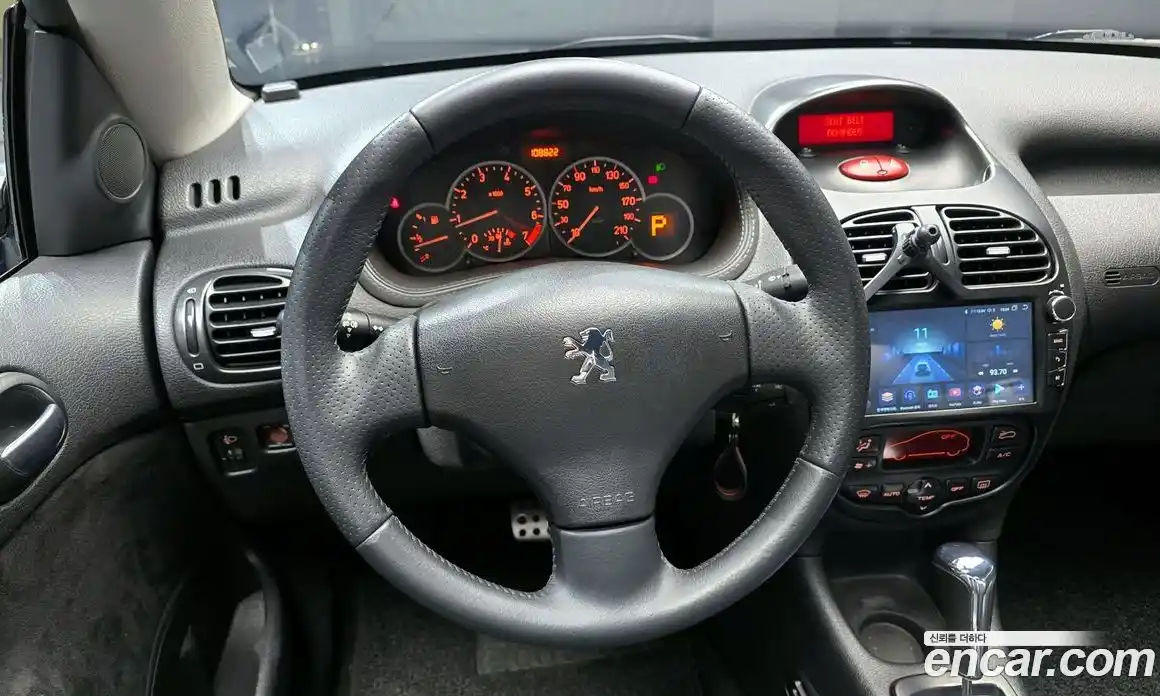 Peugeot 206 2007 1.6 гидро в Москве № 256284, фото 14