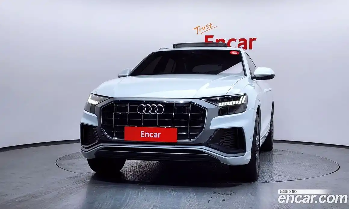 Audi Q8 2021 3.0 гидро в Москве № 373149, фото 3