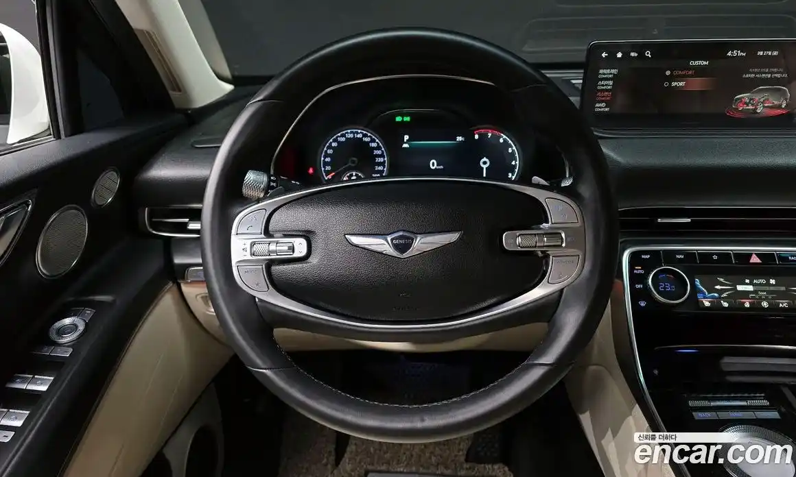 Genesis GV80 2021 3.5 Автомат в Москве № 973090, фото 13