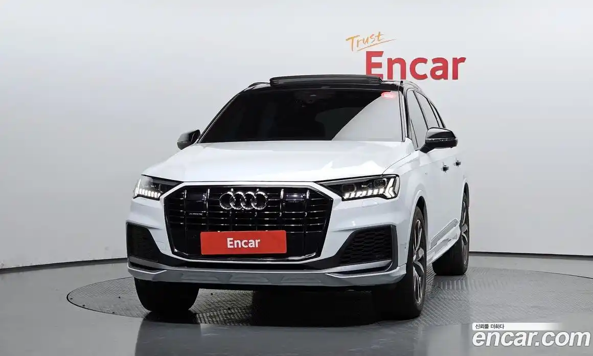 Audi Q7 2021 3.0 гидро в Москве № 163715, фото 3