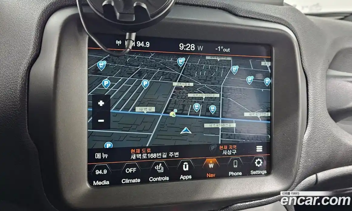 Jeep Renegade 2020 1.6 гидро в Москве № 169573, фото 14