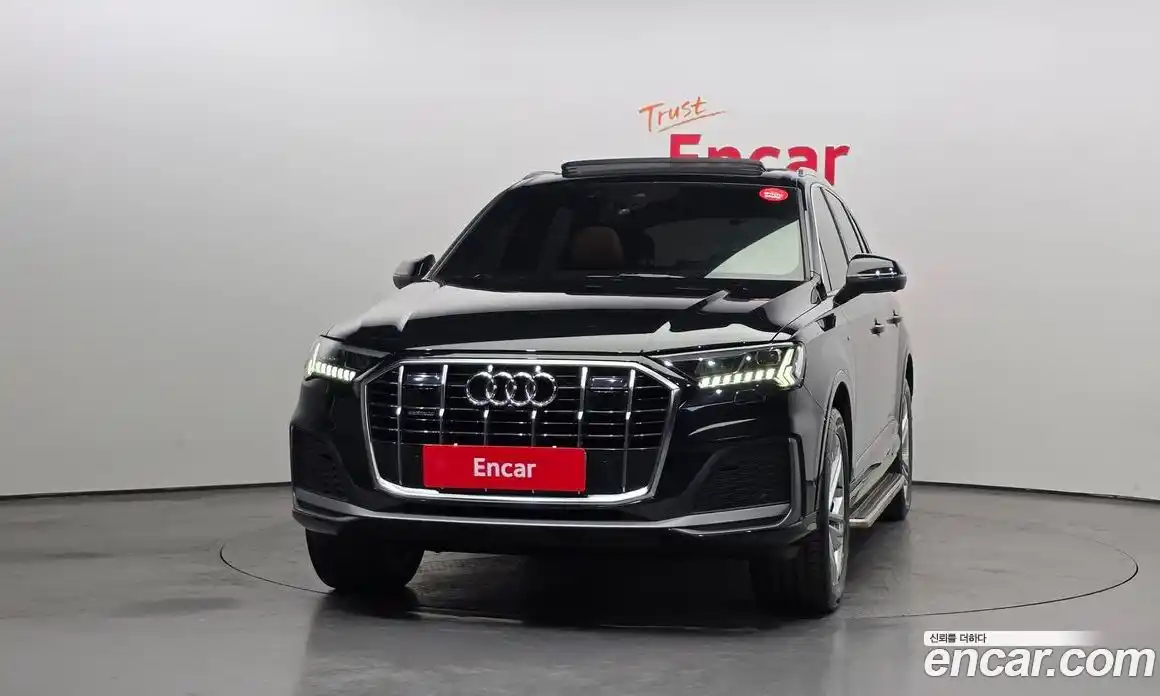 Audi Q7 2021 3.0 гидро в Москве № 343427, фото 3