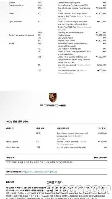 Porsche Panamera 2023 4.0 гидро в Москве № 230931, миниатюра 6
