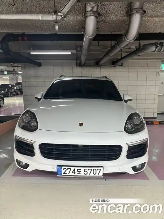 Porsche Cayenne 2016 3.0 гидро в Москве № 594561, фото 3