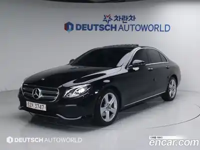 Mercedes-Benz E-Class, 2018