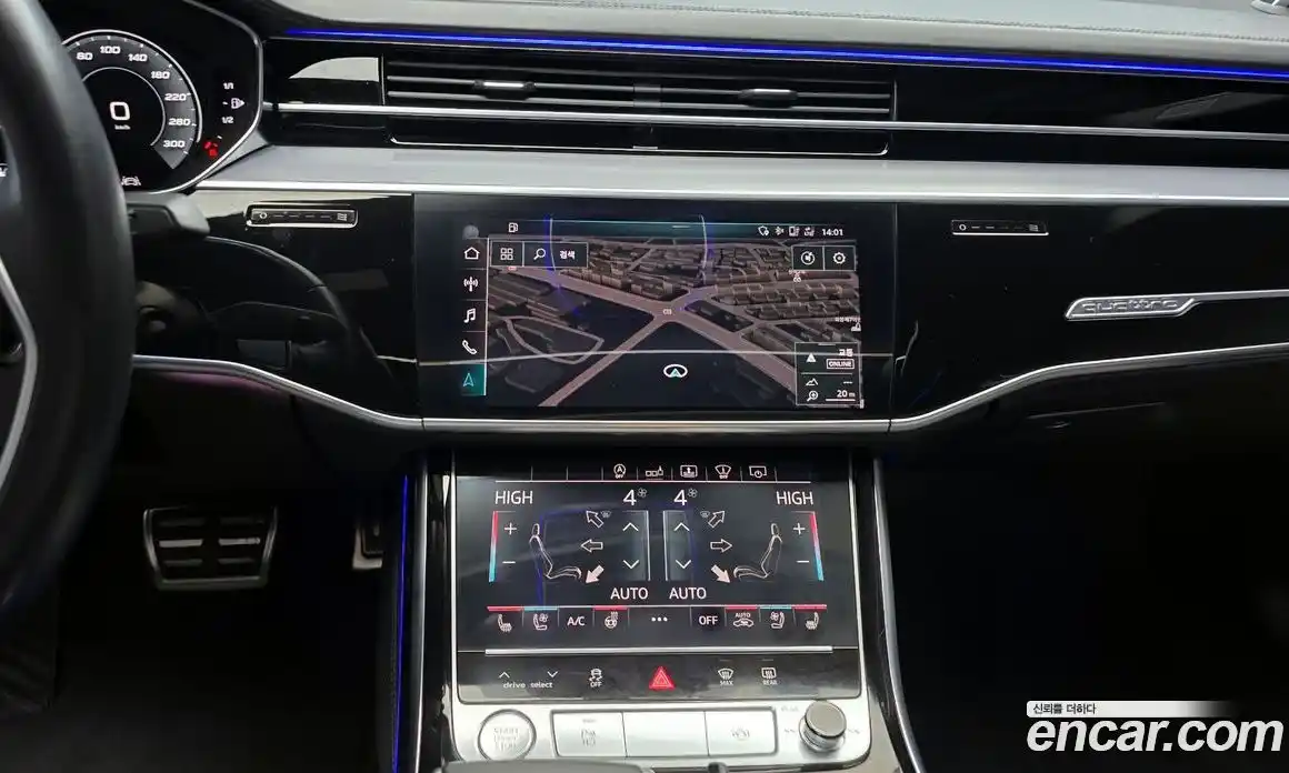 Audi A8 2020 3.0 гидро в Москве № 229951, фото 16