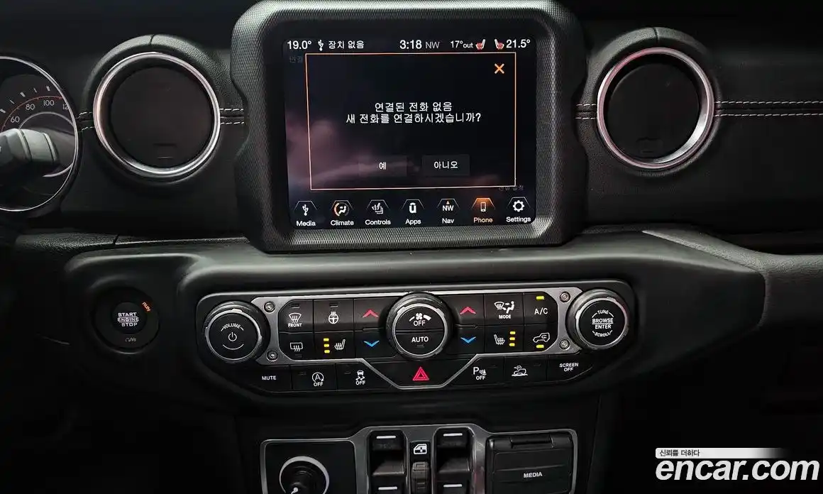 Jeep Wrangler 2021 2.0 гидро в Москве № 232362, фото 16