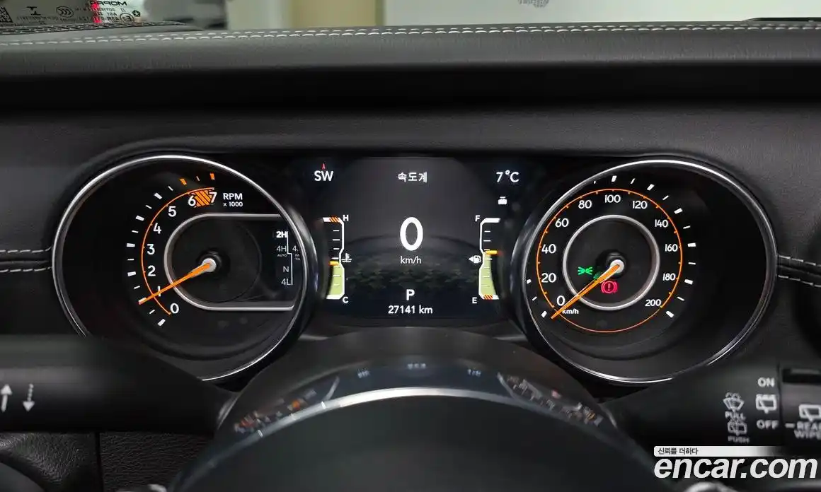 Jeep Wrangler 2023 2.0 гидро в Москве № 169470, фото 7