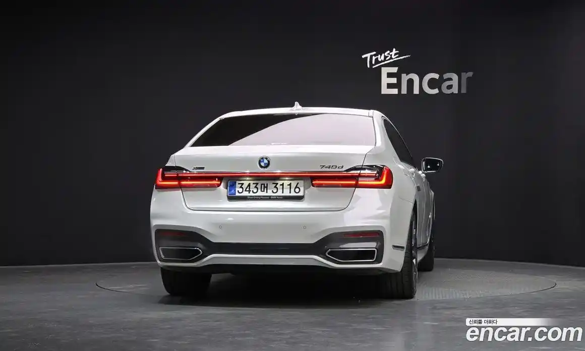 BMW 7-Series 2021 3.0 гидро в Москве № 229158, фото 4