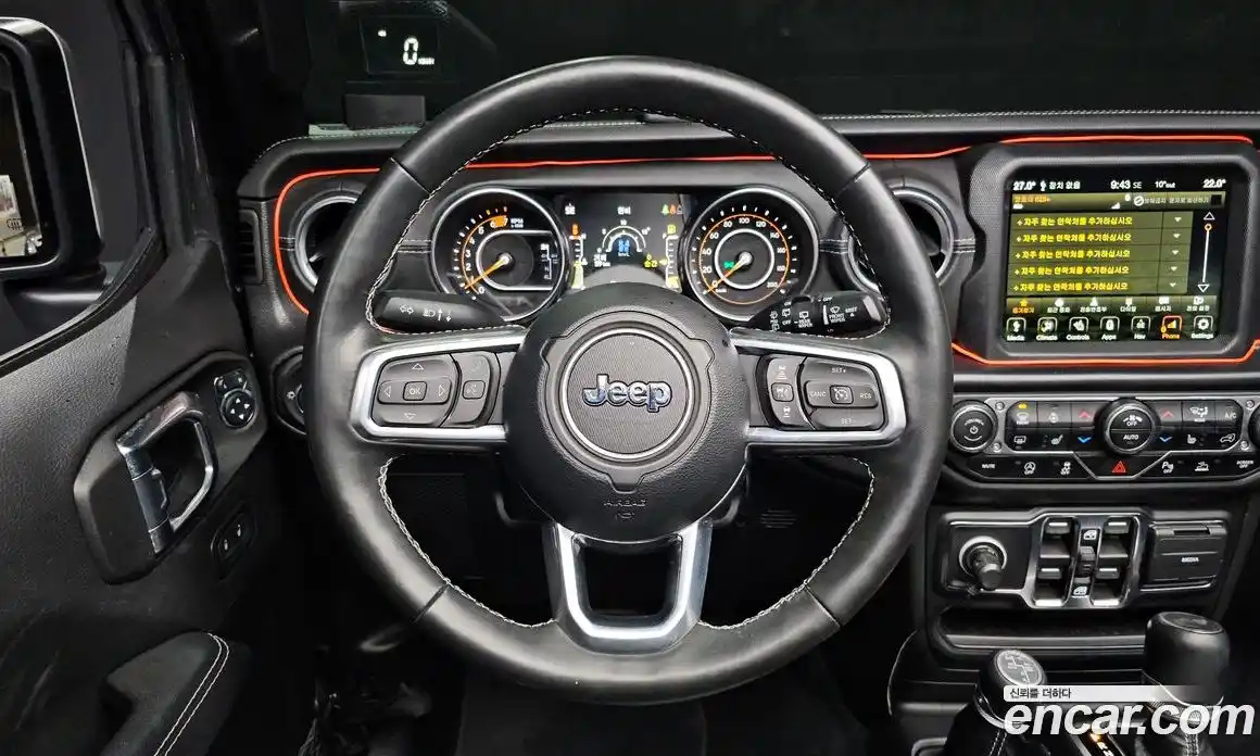 Jeep Wrangler 2022 2.0 гидро в Москве № 169422, фото 13