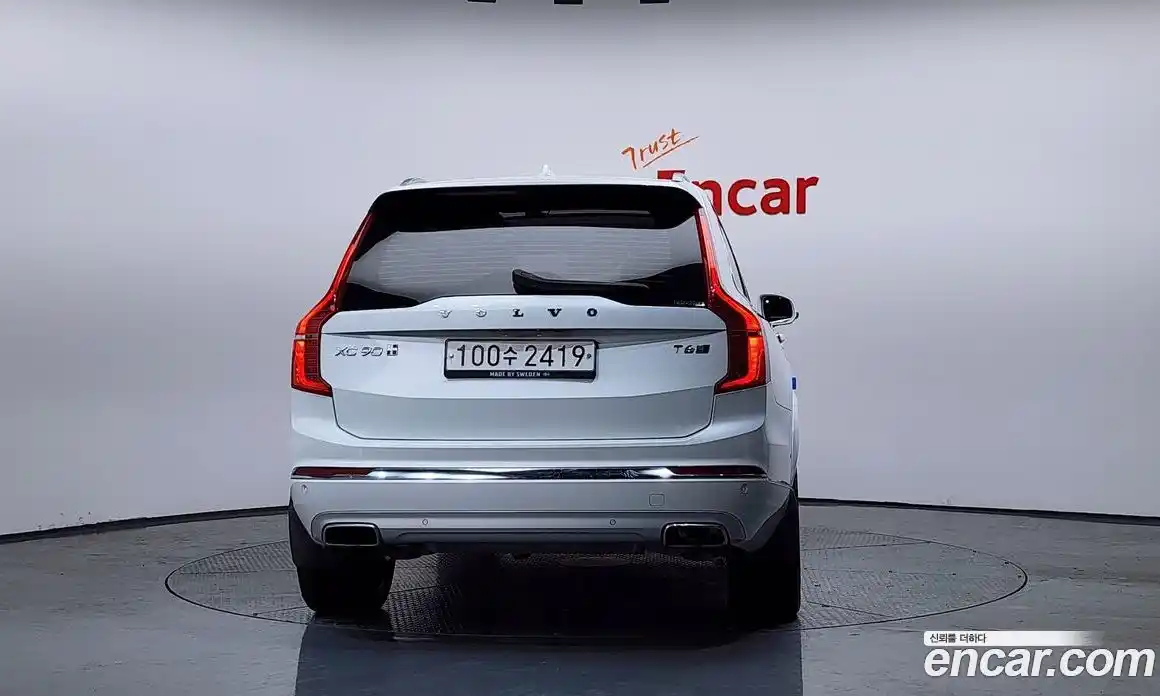 Volvo XC90 2019 2.0 гидро в Москве № 230442, фото 4