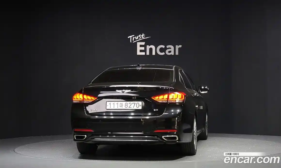 Genesis G80 2017 3.3 Автомат в Москве № 1143727, фото 4