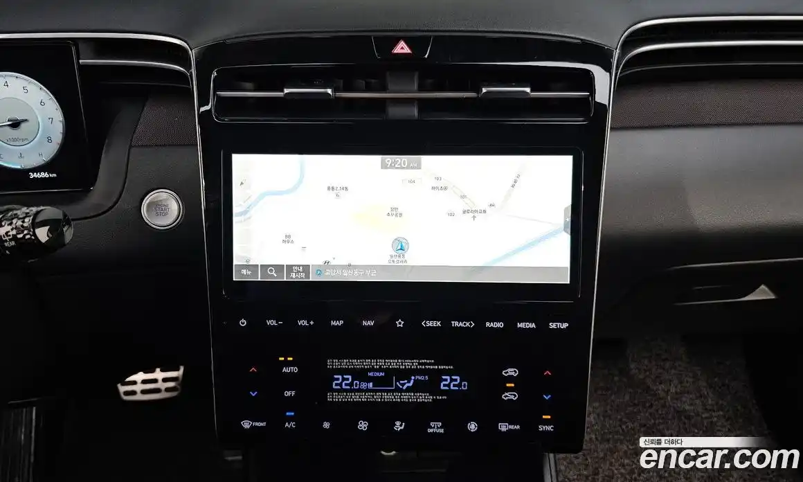 Hyundai Tucson 2022 1.6 Автомат в Москве № 1142736, фото 13