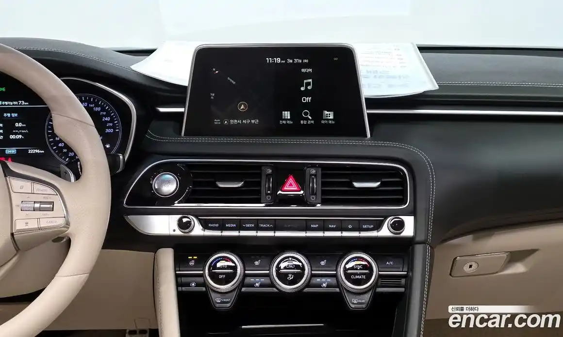 Genesis G70 2019 2.0 гидро в Москве № 1129164, фото 14