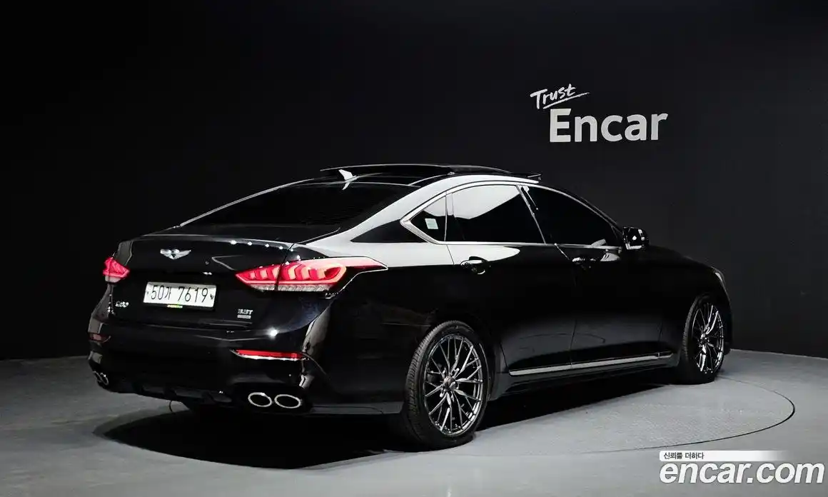 Genesis G80 2017 3.3 Автомат в Москве № 1129396, фото 2