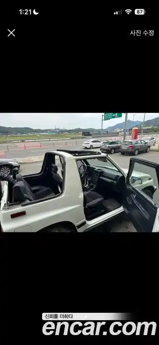 Chevrolet Tracker 1994 1.6 Автомат в Москве № 1152981, миниатюра 10