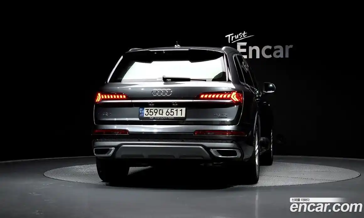 Audi Q7 2021 3.0 гидро в Москве № 1148167, фото 4