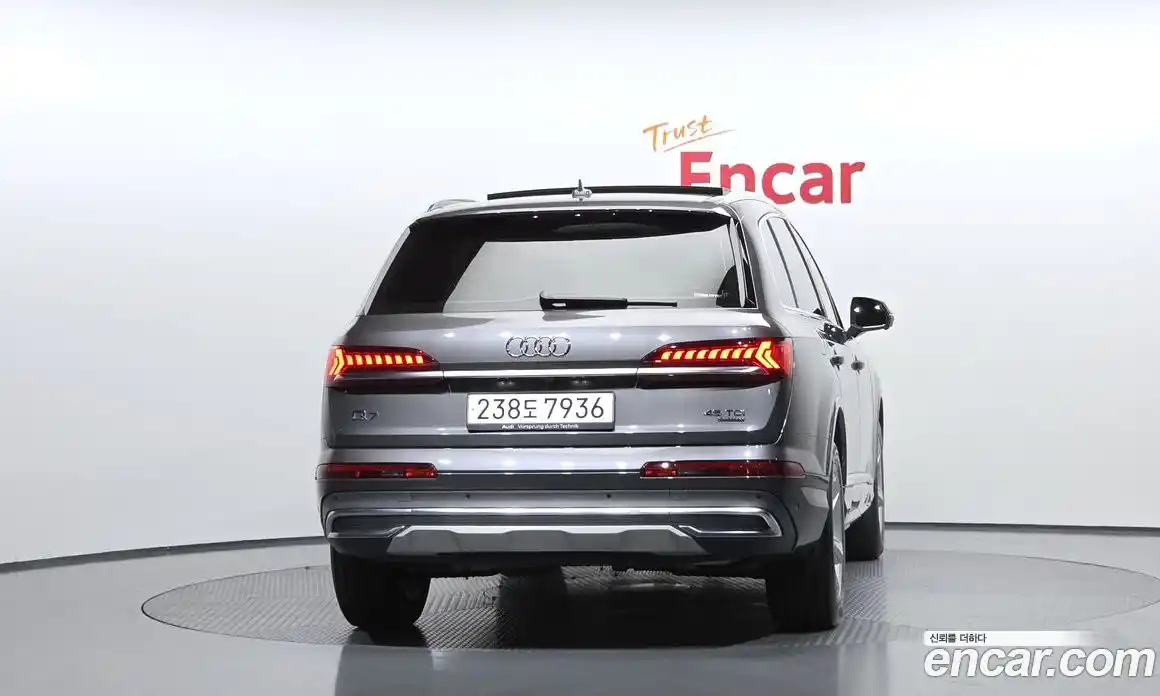 Audi Q7 2021 3.0 гидро в Москве № 1148248, фото 4