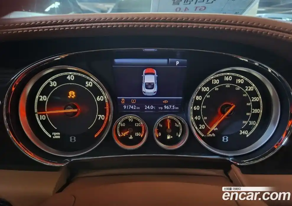 Bentley Continental 2014 4.0 гидро в Москве № 387303, фото 8