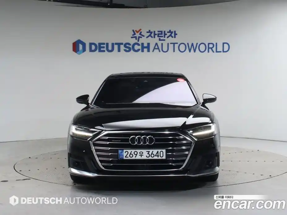 Audi A8 2021 3.0 гидро в Москве № 497295, фото 3